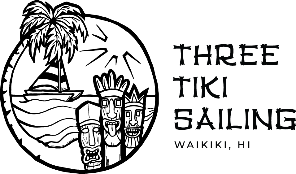 Three Tiki Sailing